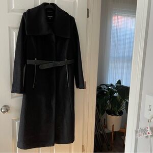 Kenneth Cole Classic Black Coat
